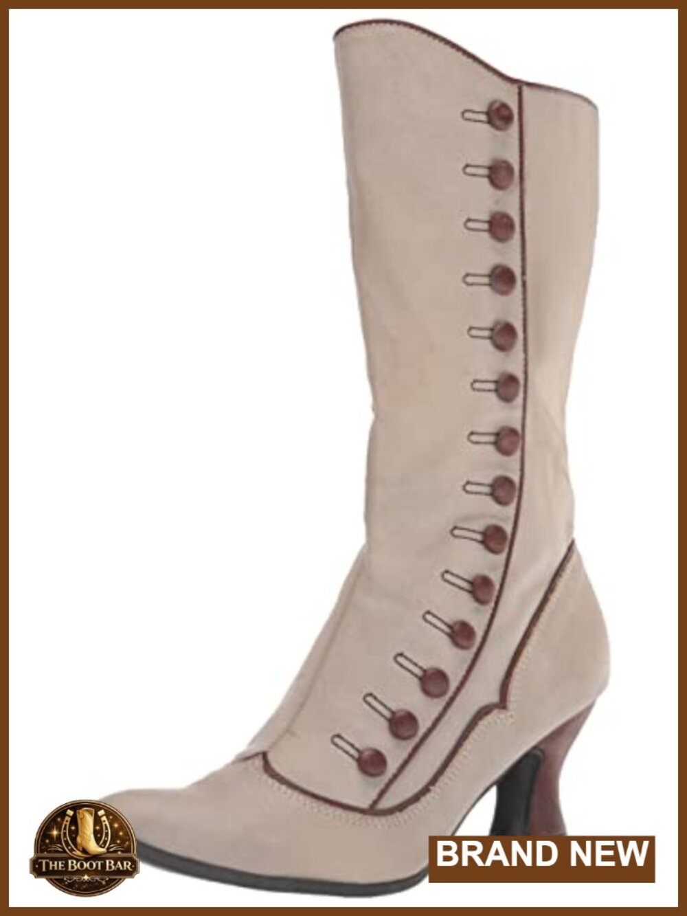 Pointed Toe Mid-Calf Bootie Comma Heel Fall Holiday